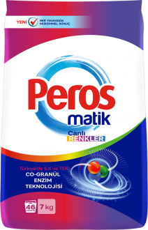Peros Matik Canlı Renkler Toz Çamaşır Deterjanı 7 kg Deterjan kullananlar yorumlar